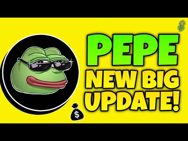 Pepe Coin New Update | Pepe Coin Very Big and New update