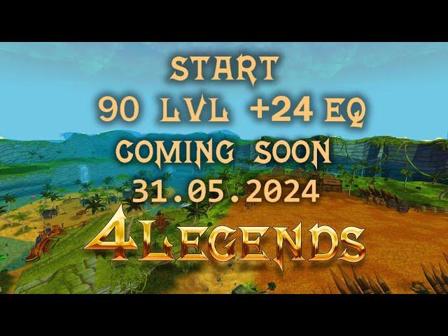 4Legends Trailer 2 | 4Story New PvP Server | 31.05.2024