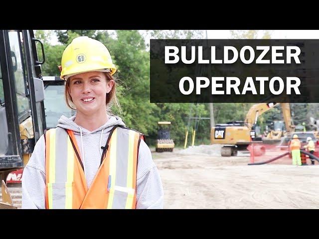 Job Talks - Bulldozer Operator, Larissa Talks About Moving Dirt and Her Apprenticeship Process