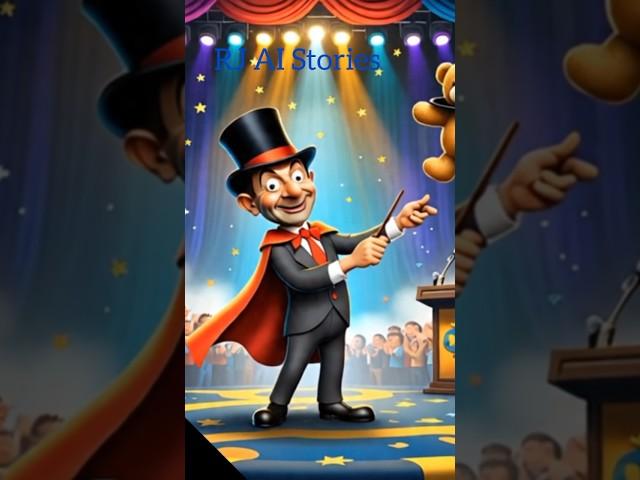 "Join RJ AI Stories for a hilarious adventure!#MrBean #AIStories #HotAirBalloon #Funny #Shorts"