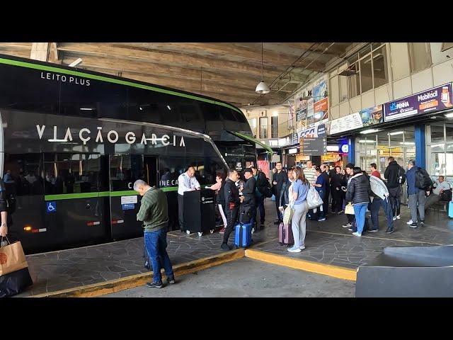 MOVIMENTO DE ÔNIBUS NA RODOVIÁRIA DE PORTO ALEGRE