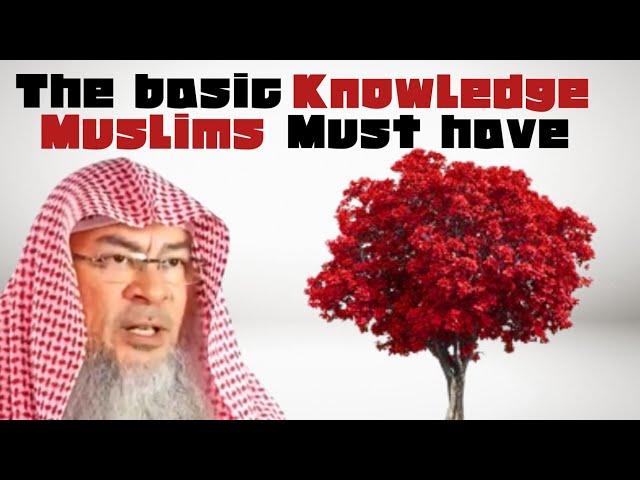 What is the basic fundamental knowledge of Islam every Muslim must know? - assim al hakeem