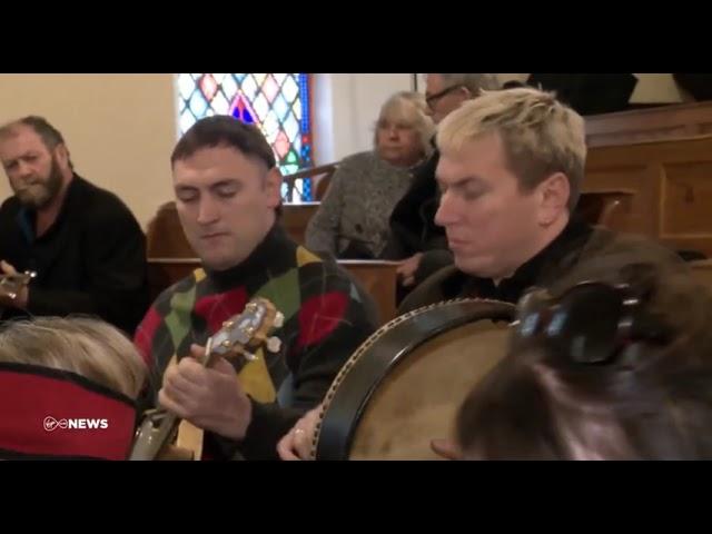 THE FUNERAL OF JON KENNY IN BRUFF COUNTY LIMERICK - VIRGIN MEDIA NEWS IRELAND