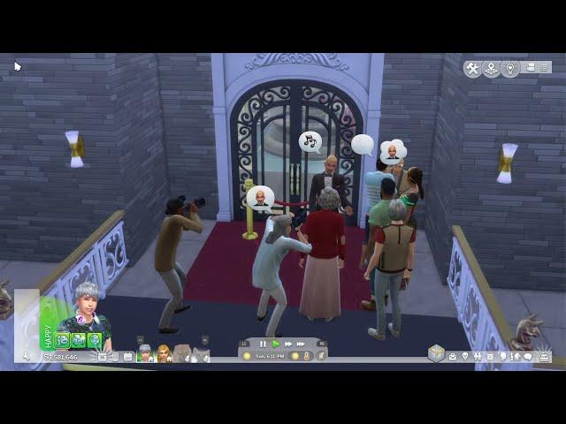 Jack Lucent Causes havoc - The Sims 4