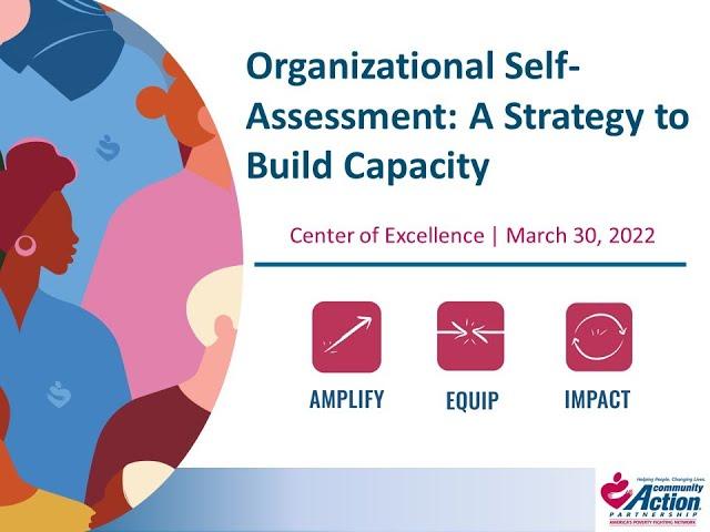 Organizational Self-Assessment: A Strategy to Build Capacity