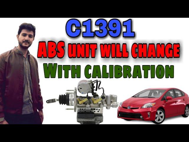 Calibration/programming Toyota prius ABS Unit After change actuator|C1391 Abnormal leak accumulator