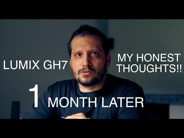 Lumix GH7 After 1 Month Review! (my honest thoughts)!