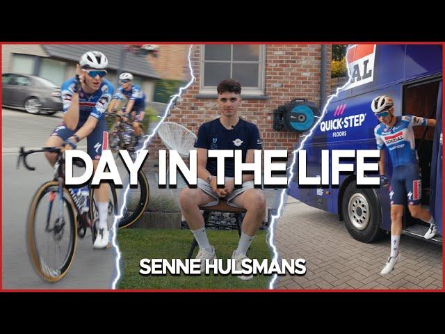 DAY IN THE LIFE OF A PROFESSIONAL CYCLIST ft. Senne Hulsmans