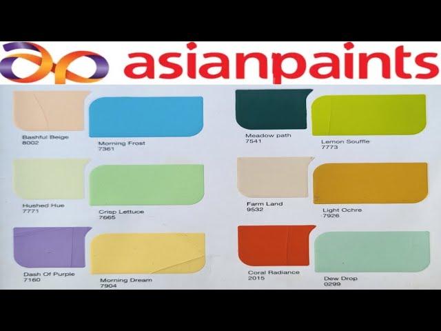 Asian paints colour combination with code || bedroom colour combinations with asian paints