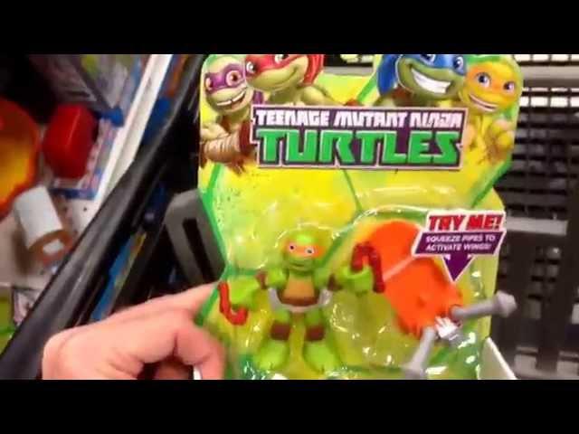 TMNT "Mikey with Skateboard" Ninja Turtle Half Shell Heroes Action Figure Set / Toy Review