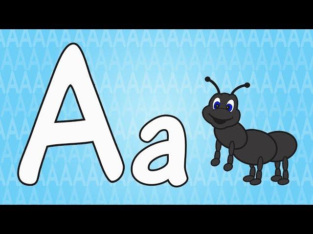 Letter A Song for Kids - Words that Start with A - Animals that Start with A