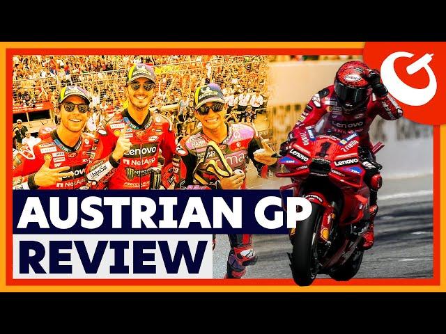 Why did Pecco have the edge in Austria? | Austrian GP Review | OMG! MotoGP Podcast