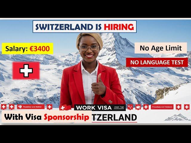 How to Move to Switzerland WITHOUT a Job Offer | Work Visa Options for 2025