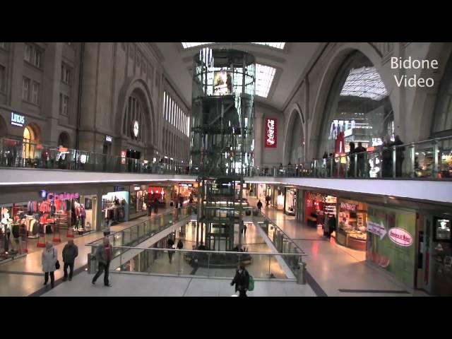 Hauptbahnhof ( Hbf ) Leipzig - Central Station