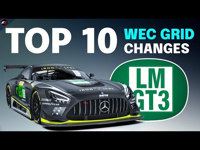 Top 10 WEC GRID Changes for 2025!