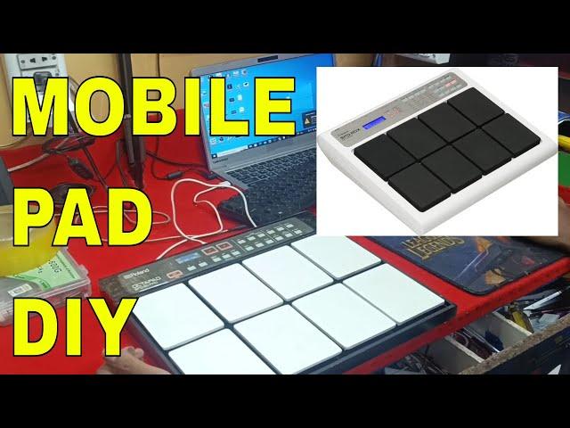 arduino mobile pad drums with code include