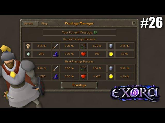 I AM OVER HALFWAY TO MY GOAL! | ROAD TO REBIRTH #26 (GIVEAWAY) - Exora RSPS