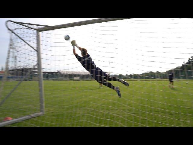 Pre-season goalkeeper training ZTE FC