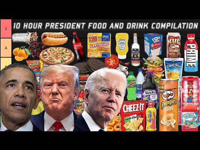 PRESIDENTS 10 HOUR FOOD AND DRINK COMPILATION