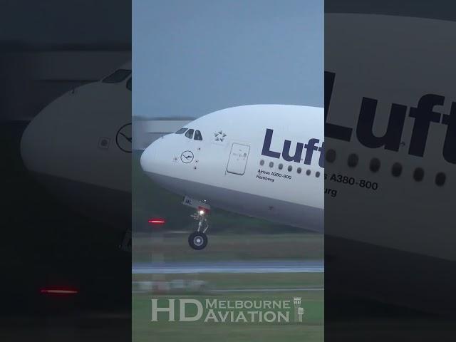 Lufthansa take off at JFK International airport