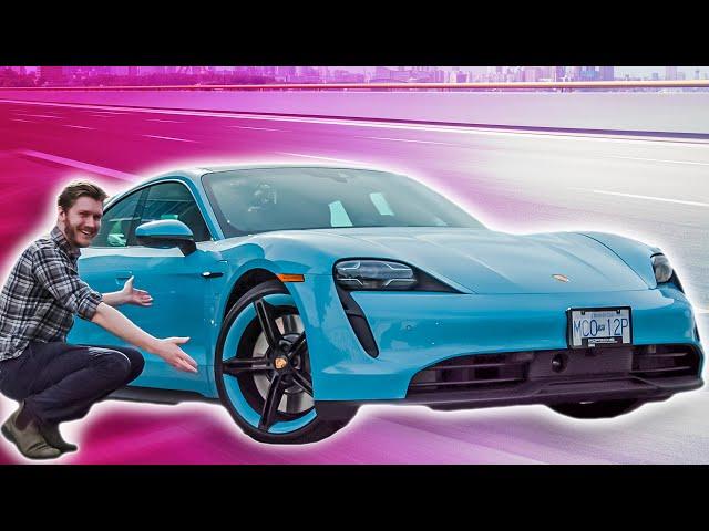 This Car Is SHOCKINGLY Fast! - Porsche Taycan 4S