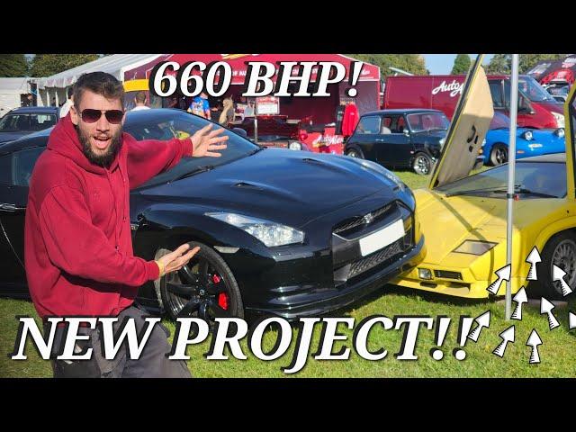 Our New Build - A Real Lamborghini COUNTACH? & 660BHP R35 GTR Mods!