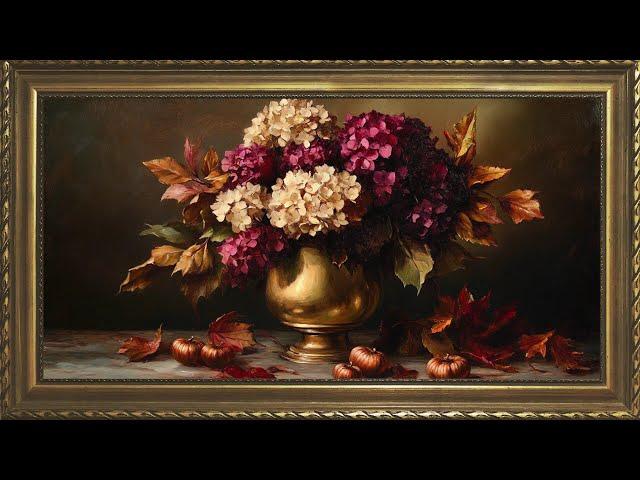 FALL TV ART PERFECT FOR HOSTING | 4K VINTAGE TV ART