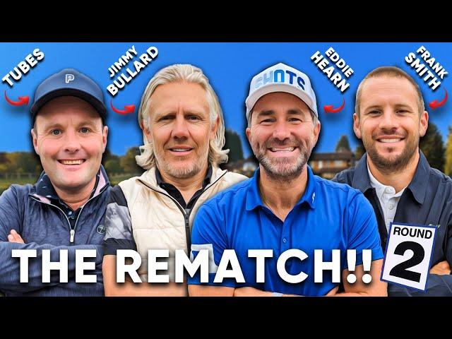 The FUNNIEST And Most EVENTFUL 9 Holes Ever!! | Tubes & Jimmy Bullard VS Eddie Hearn & Frank Smith