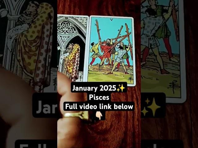 Pisces| January month prediction | Hindi tarot card reading | @jyotithelightinsidetarot24  🪷