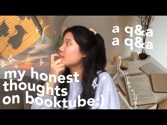 starting a booktube channel  honest advice + q&a