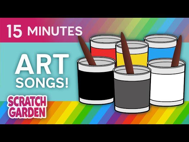 Art Songs! | Learning Songs Collection | Scratch Garden