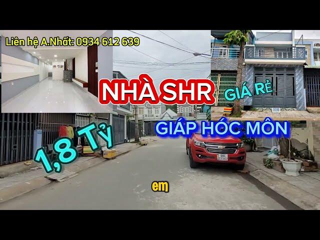 Bán nhà SHR giá rẻ đường nhựa Mỹ Hạnh Nam| bán nhà cuối hóc môn giá rẻ | nhà đẹp mỹ hạnh