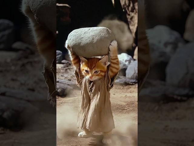 Orange Cats Glow Up (Ai Cat Story) #aishorts #cat #catlovers #fantasy