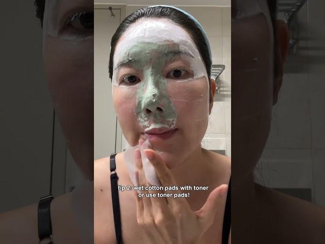 You’re Removing Your Mask WRONG (Do This Instead) | How to Remove Clay Masks WITHOUT the Chaos