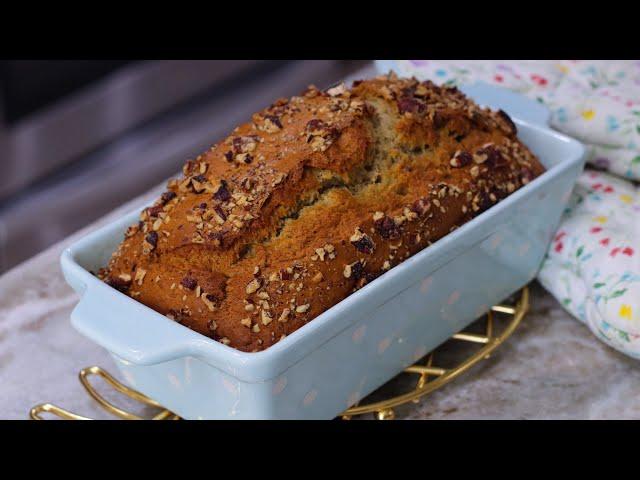 No Fail Banana Bread| Banana Nut Bread Recipe