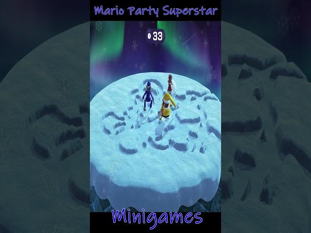 Mario Party Superstar -Snowball Diving #shots  #mariopartysuperstars #daisy #mario #gomba