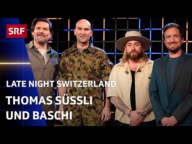 Thomas Süssli und Baschi | Comedy | Late Night Switzerland | SRF