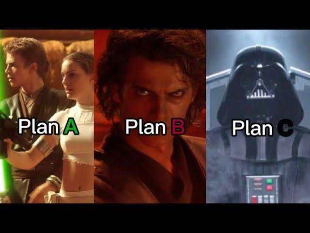 Anakin Skywalker Plan A B C