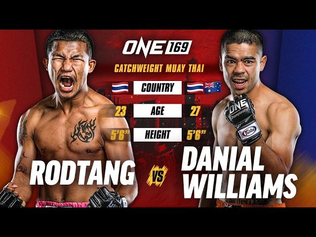 Muay Thai In 4-Ounce Gloves Is Wild  Rodtang vs. Danial Williams