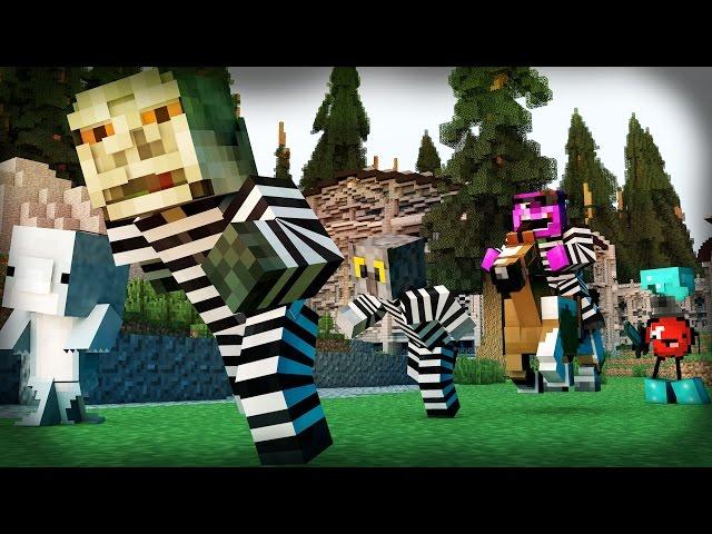Minecraft Mini-Game: COPS N ROBBERS! (THE EVIL APPLE?!) /w Facecam