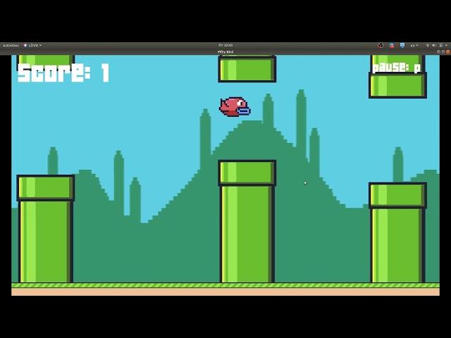 flappy bird | cs50 gamedev course | Wenkfort