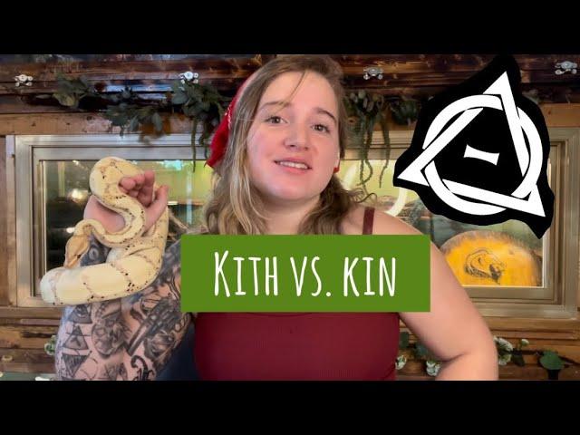 Being a therian vs being connected to an animal (kith V. Kin)