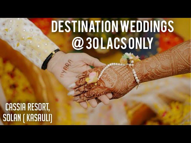 Cassia Resorts Solan, Kasauli | Destination Weddings | Anniversary Place | 5 Star Luxury Resort