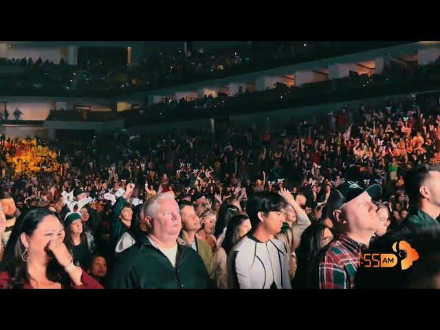 SHAGGY X BRUCE MELODIE Dallas performance jingle ball. Fans POV