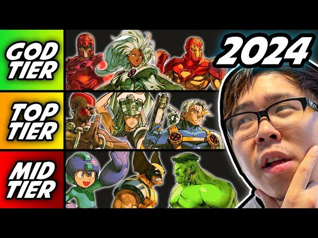 THE OFFICIAL 2024 MARVEL VS CAPCOM 2 TIER LIST