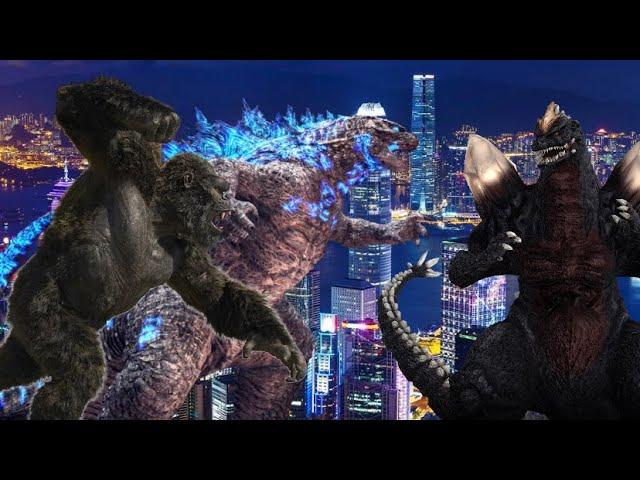 Legendary Godzilla and Legendary Kong vs. SpaceGodzilla