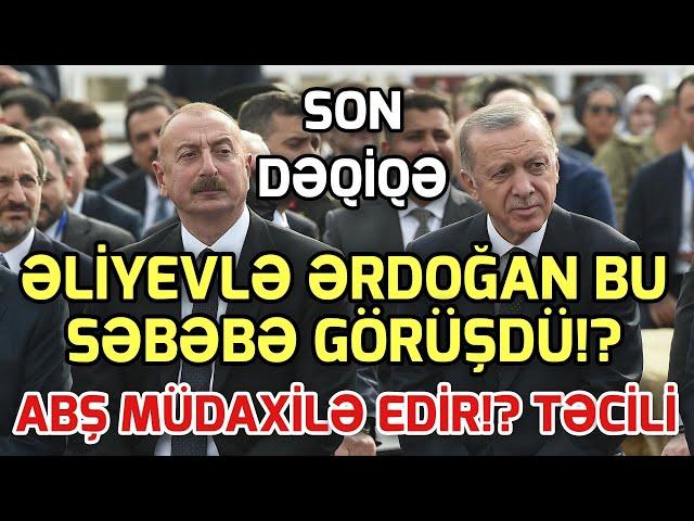 SON DEQIQE ! ABŞ-ın sülh gündəliyi narahatlıq yaratdı: Əliyevlə Ərdoğan bu səbəbdən görüşüb? - xeber