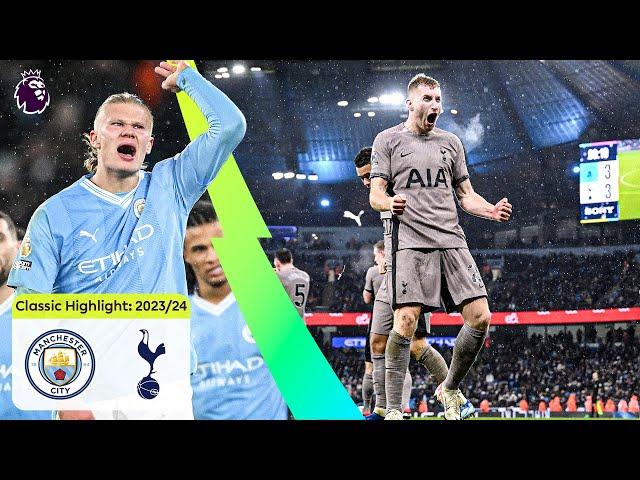 Six Goals & Pure Drama! | Man City 3-3 Tottenham Hotspur | Classic Premier League Highlights