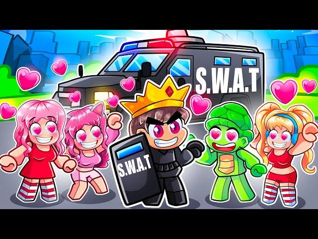 I Spent $845,456 On The NEW SWAT CAR In Roblox DRIVING EMPIRE!