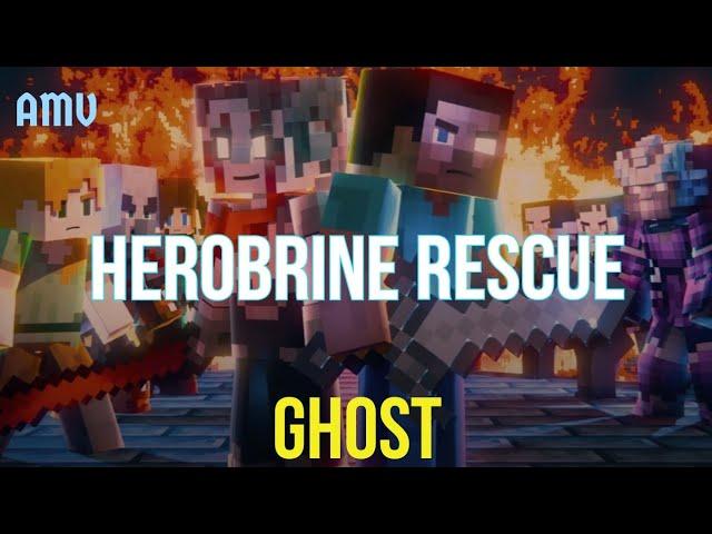 [AMV] - Alan Walker & Au/Ra - Ghost | The AETHER Rescue Of Herobrine (Minecraft Animation)